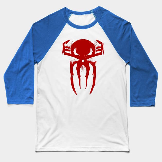 Spidey 2099 Baseball T-Shirt by ramenboy